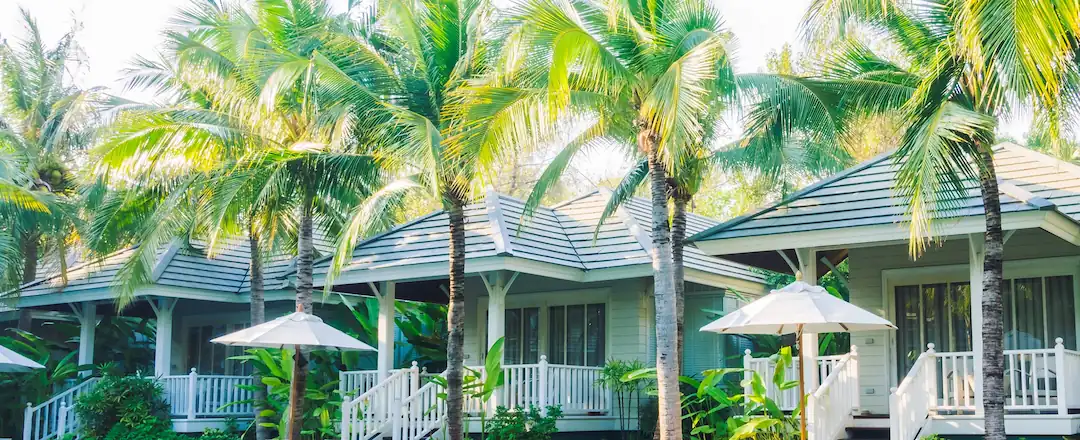 Tropical Villa Illustration