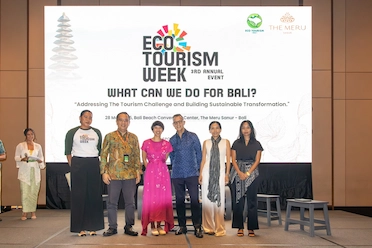 Eco Tourism Bali and The Meru Sanur Present the 3rd Annual Eco Tourism Week 2025 Eco Tourism Bali and The Meru Sanur Present the 3rd Annual Eco Tourism Week 2025