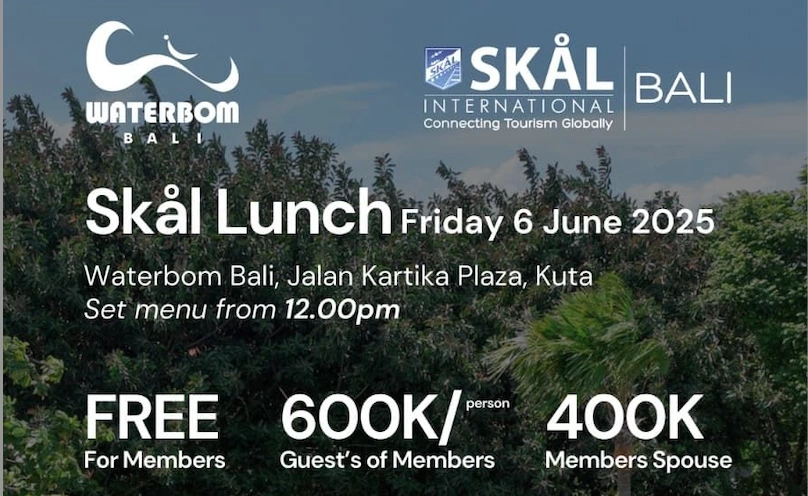 SKAL - Lunch at Waterbom Bali