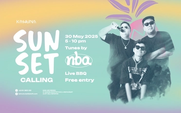 Kahuna Rooftop Pool & Bar Presents Sunset calling feat NBA