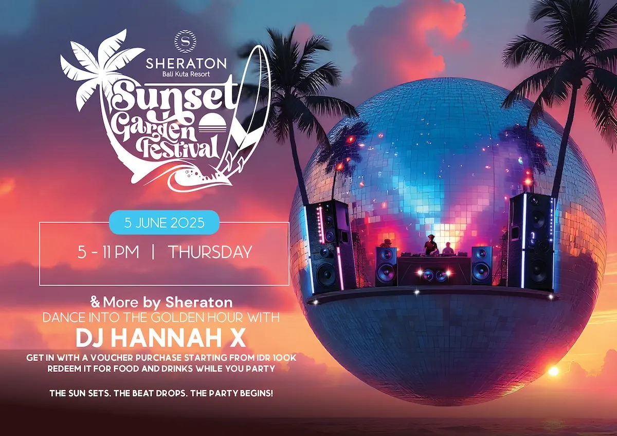 Sunset Garden Festival Returns to Kuta with Oceanside Beats and Back-to-Back Parties