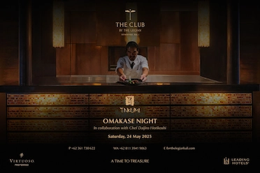 The Club by The Legian Seminyak Chef Daijiro Horikoshi from Takumi