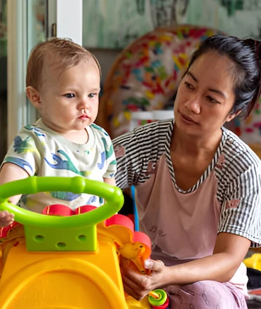 Baby and the Nanny