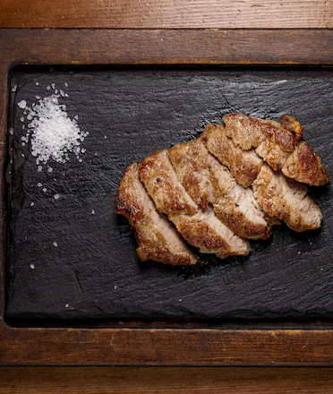 Premium Steak on a Plate