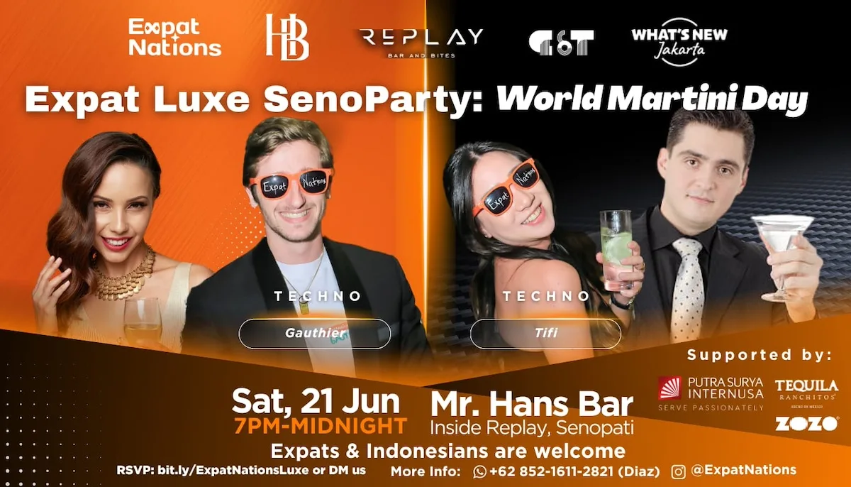 Expatnations Luxe SenoParty : World Martini Day