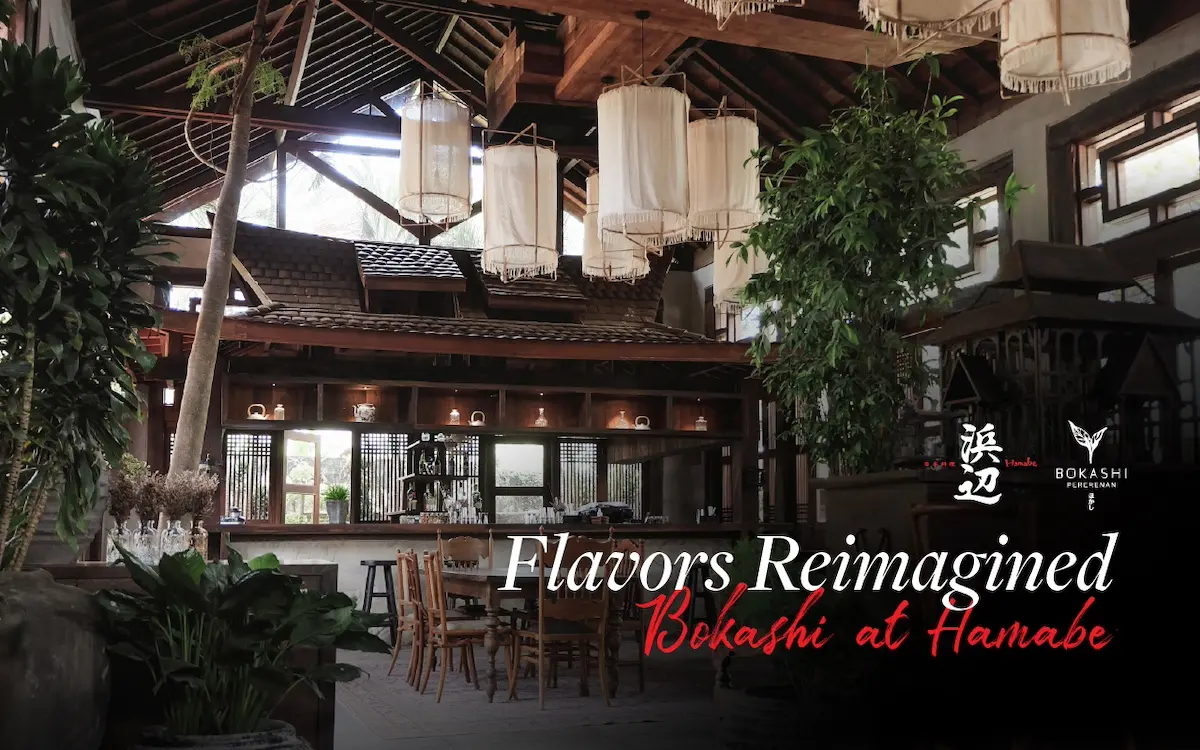 Flavors Reimagined Bokashi at Hamabe, The Westin Resort Nusa Dua, bali