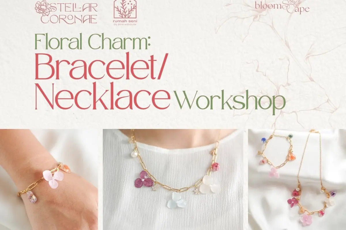 Floral Charm: Bracelet and Necklace Workshop