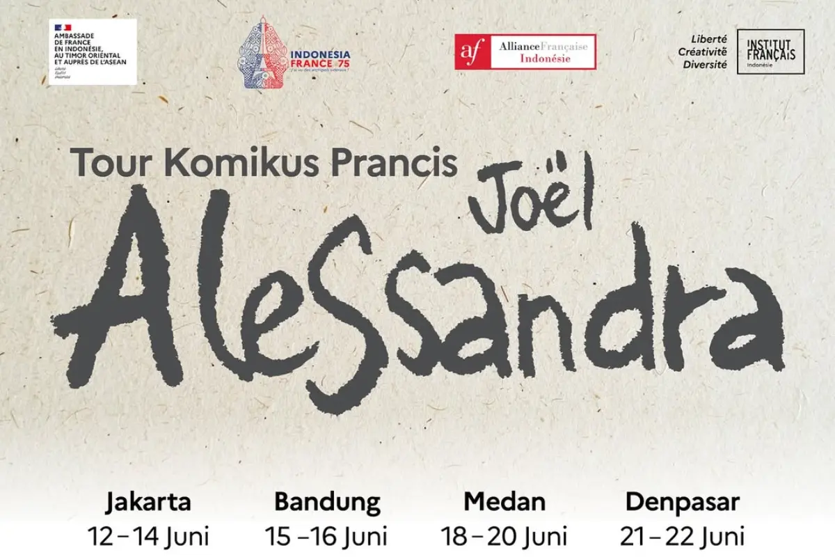 Joël Alessandra Indonesia Tour Bandung