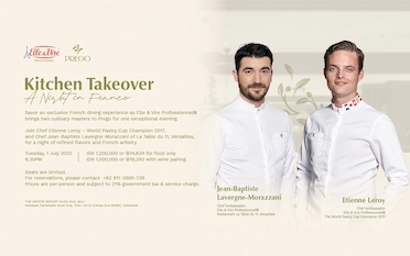 Kitchen Takeover A Night in France at The Westin Resort Nusa Dua, Bali