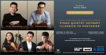 Padma Musical Series: Piano Quintet Odyssey – Classics to Fantasies