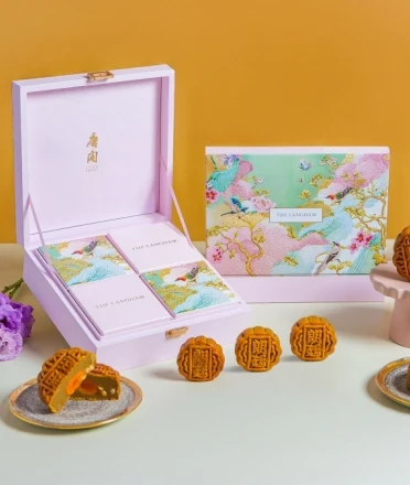 The Langham Jakarta Mooncake card