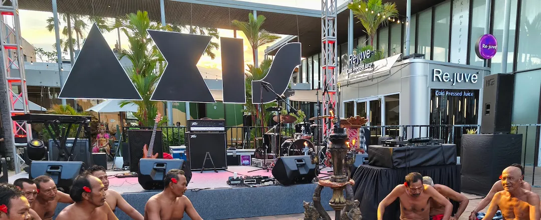 Kecak Performance at Tamora Axis Launching, Tamora Square