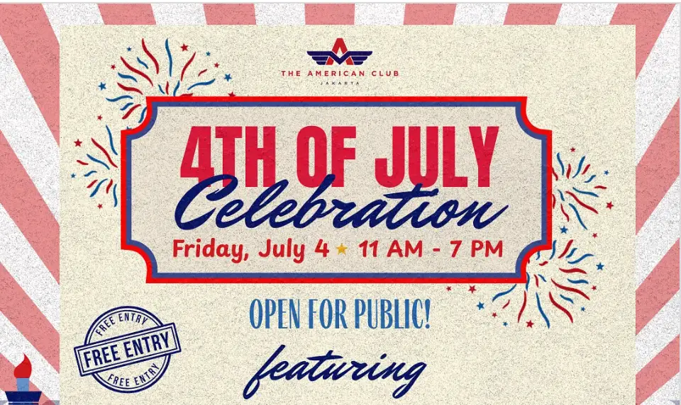 4th July Celebration at The American Club