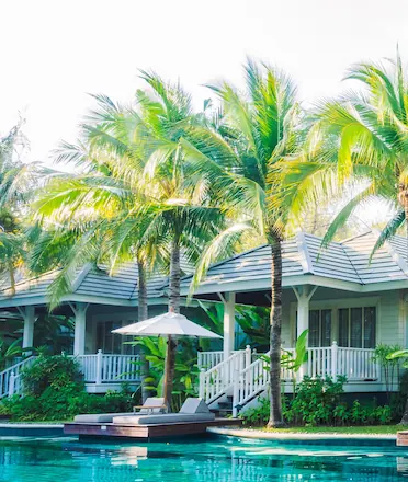 Tropical Villa Illustration