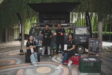 Join Us For Milklab X Wheelbrews Free Coffee Day at Living World & Level