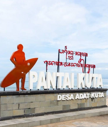 Kuta Beach Signage