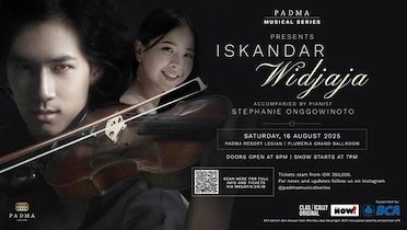 Padma Musical Series Welcomes World-Renowned Violinist Iskandar Widjaja Padma Musical Series Welcomes World-Renowned Violinist Iskandar Widjaja