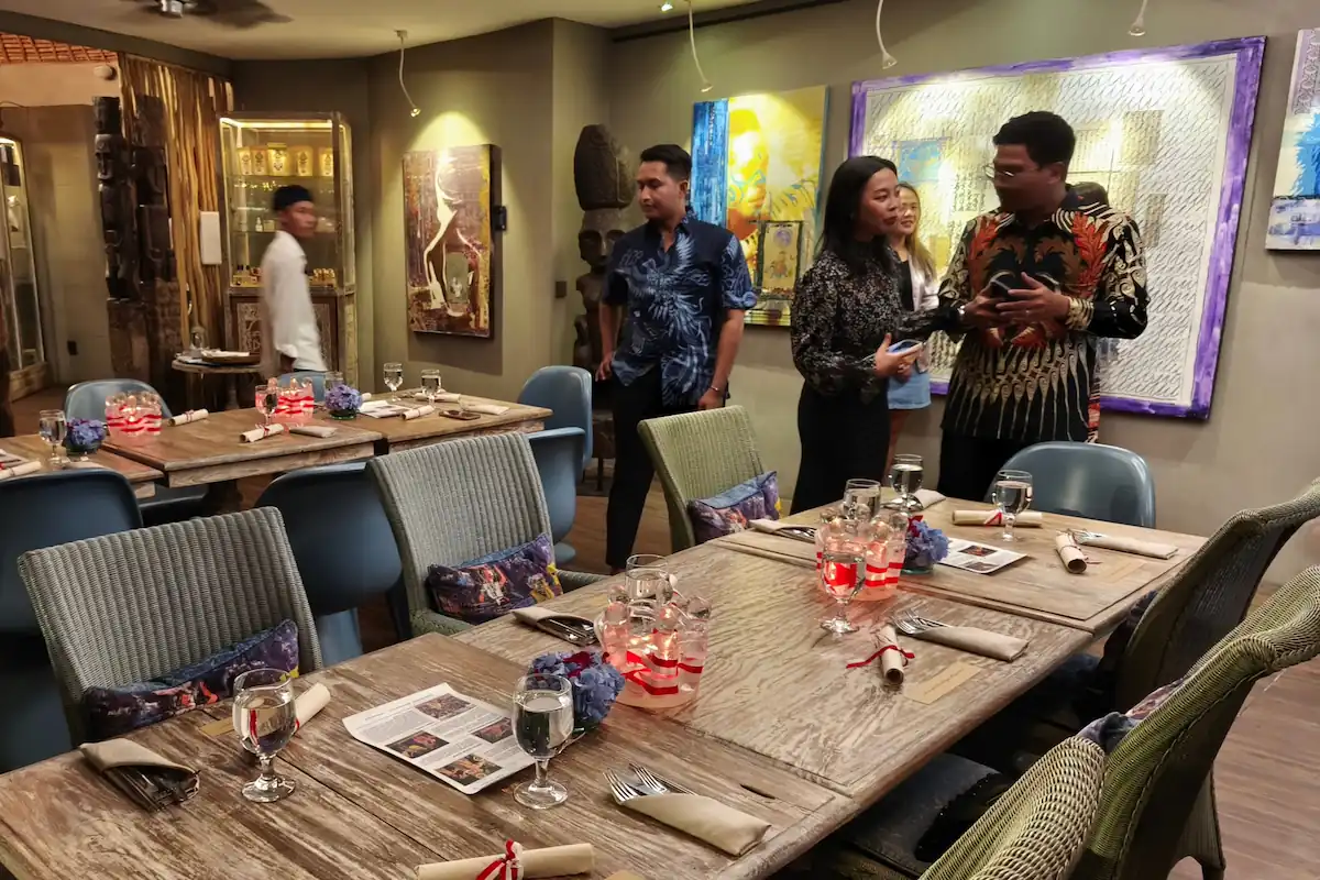 Table Setting for Freedom Fusion Dining at BKeto Restaurant