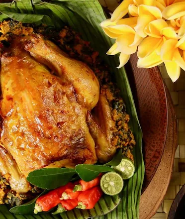 Whole Betutu Chicken