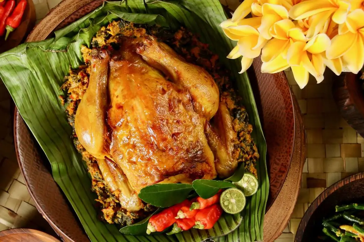 Whole Betutu Chicken