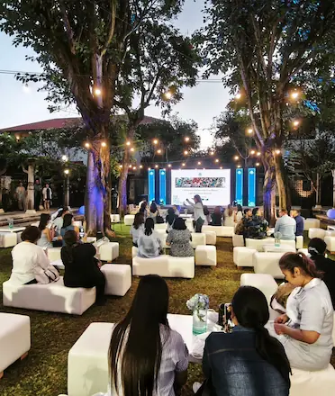 Backyard Garden of Sudamala Resort Sanur During Celebrating Excellence Event