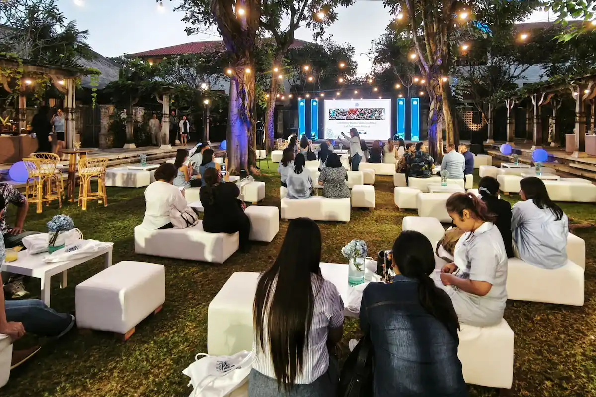 Backyard Garden of Sudamala Resort Sanur During Celebrating Excellence Event