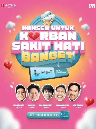 Konser Untuk Korban Sakit Hati