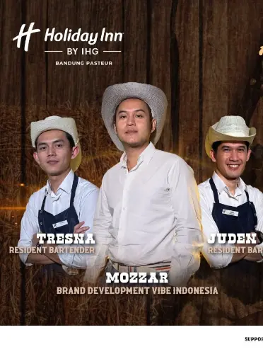 Velvet VIBE Takeover, Holiday Inn Bandung Pasteur