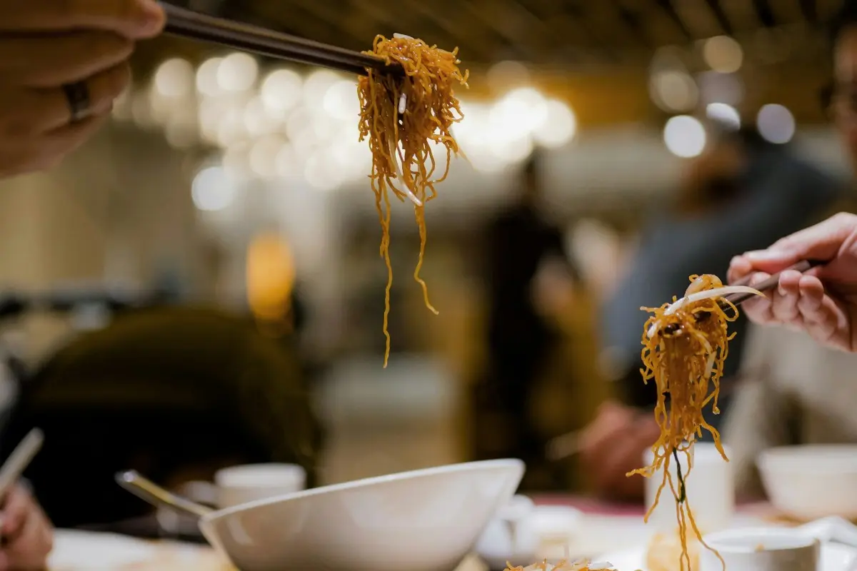 noodle chopsticks