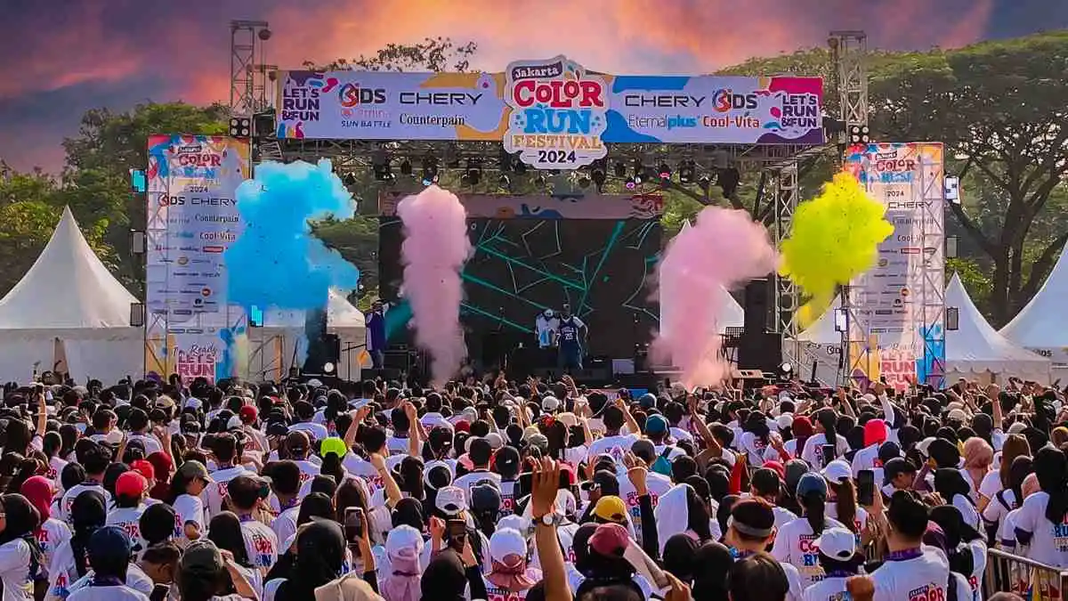 Jakarta Color Run Night Festival 2025