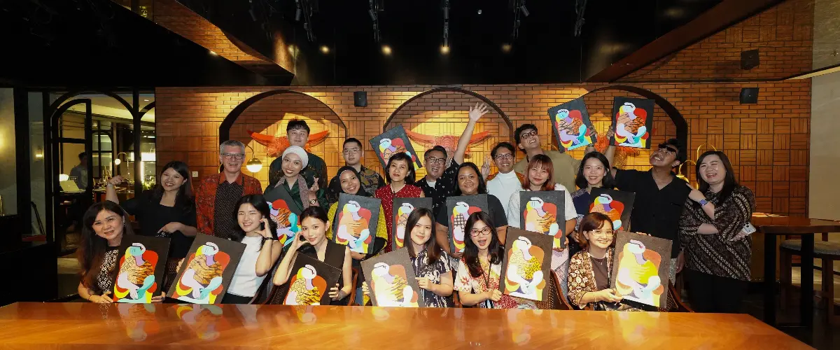 Pullman Bandung Grand Central Presents “A Twist of The Dream” with Sip & Paint Vol. 3 Pullman Bandung Grand Central Presents “A Twist of The Dream” with Sip & Paint Vol. 3