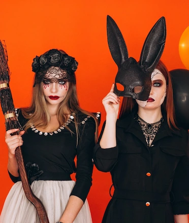 Women Wearing Cool Halloween Costume