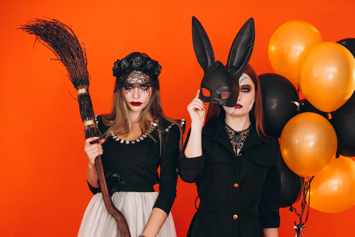 Women Wearing Cool Halloween Costume