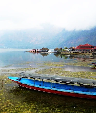 Lake Batur Shore, Old Boat Lake Batur Shore, Old Boat