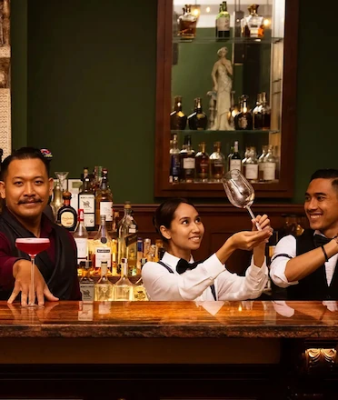 Bar Staff at Pinstripe Bar