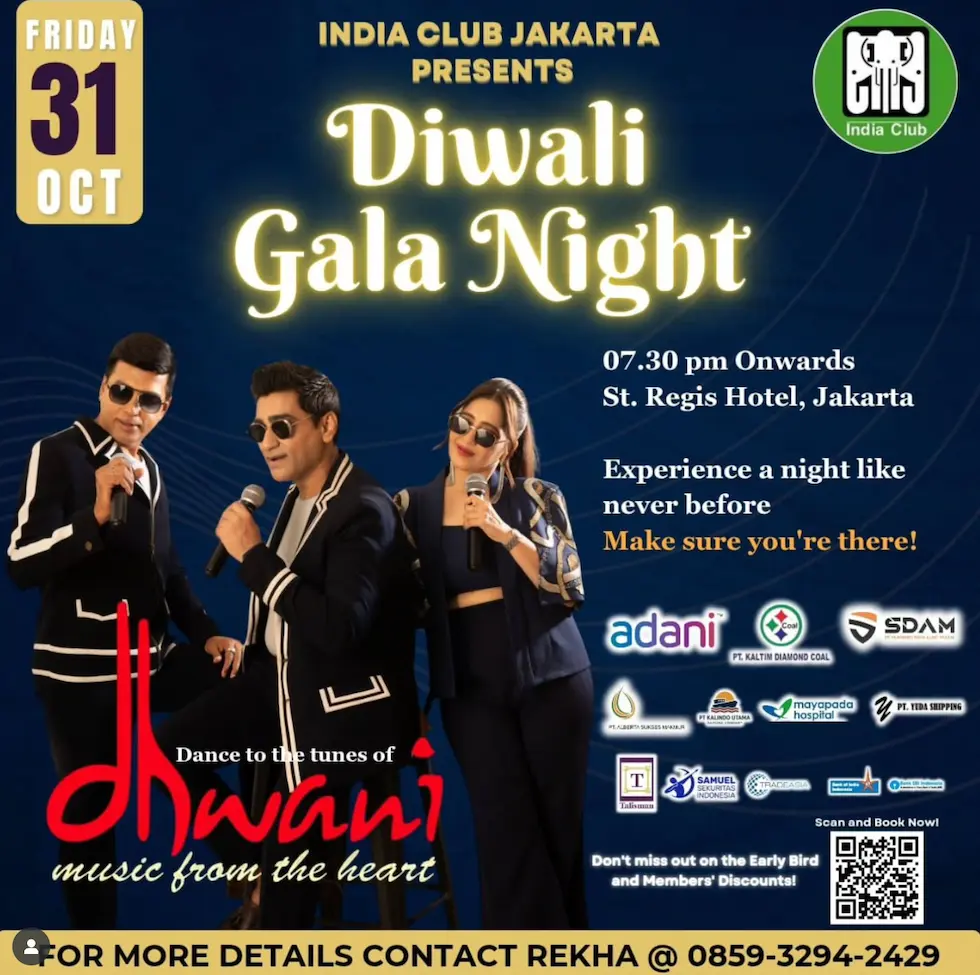 diwali_indian_association_jakarta Flyer