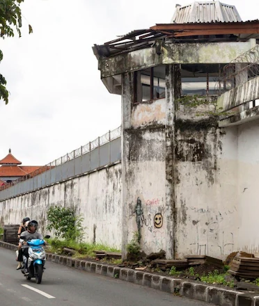 Kerobokan Prison Bali's Outer Wall