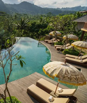 Pool Area of Wapa di Ume Sidemen