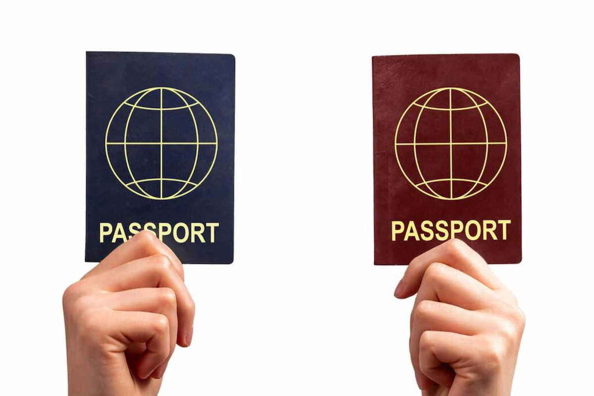 Dual Passports Illustration