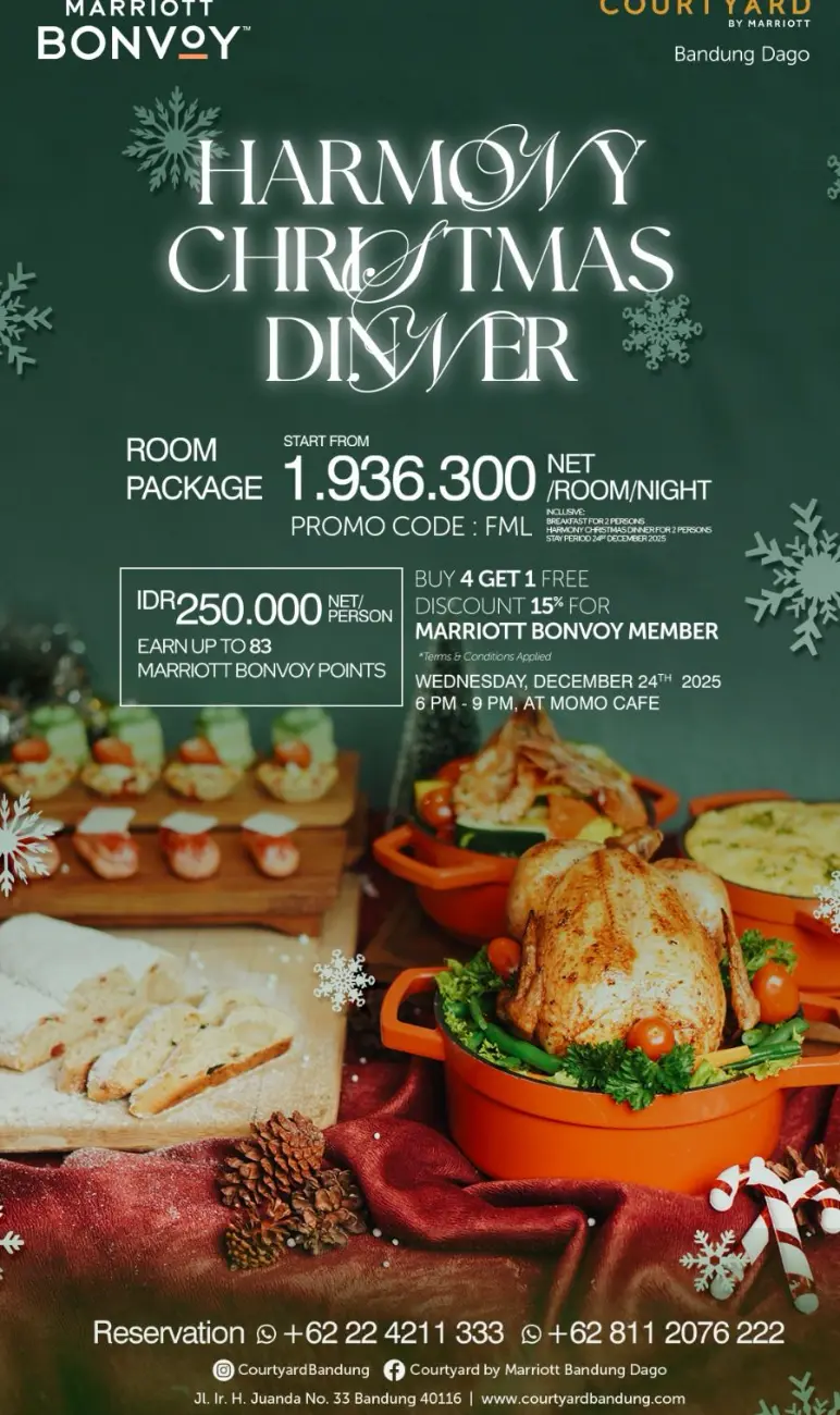 Harmony Christmas poster design 