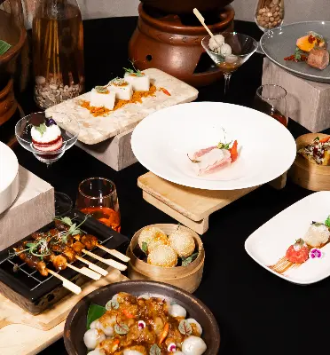 Festive menu at L'Eminence