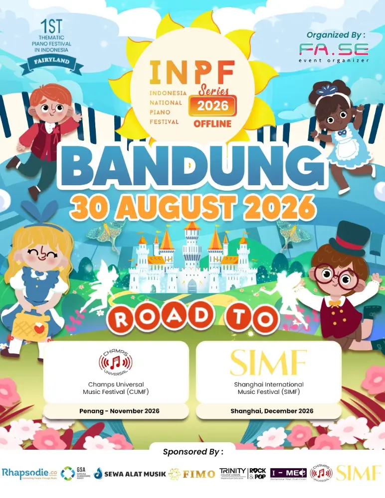 Indonesia National Piano Festival Bandung 2026