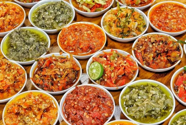 many of indonesian sambals