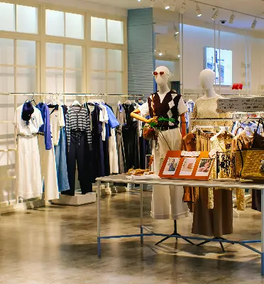 Stylish Modern Fashion Retail Store Interior