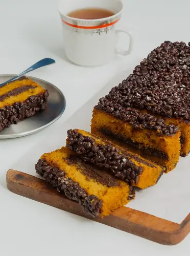 Pumpkin soft cake from Tjitarum Cake Shop