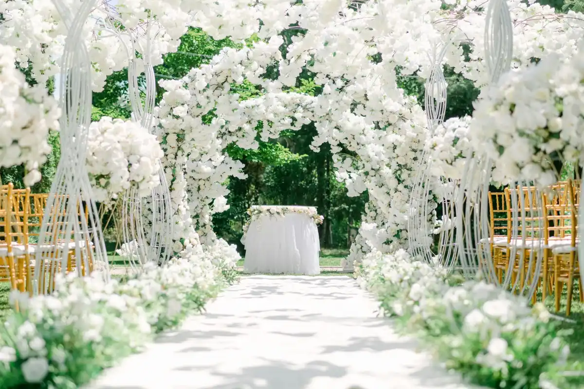 outdoor flower decorations