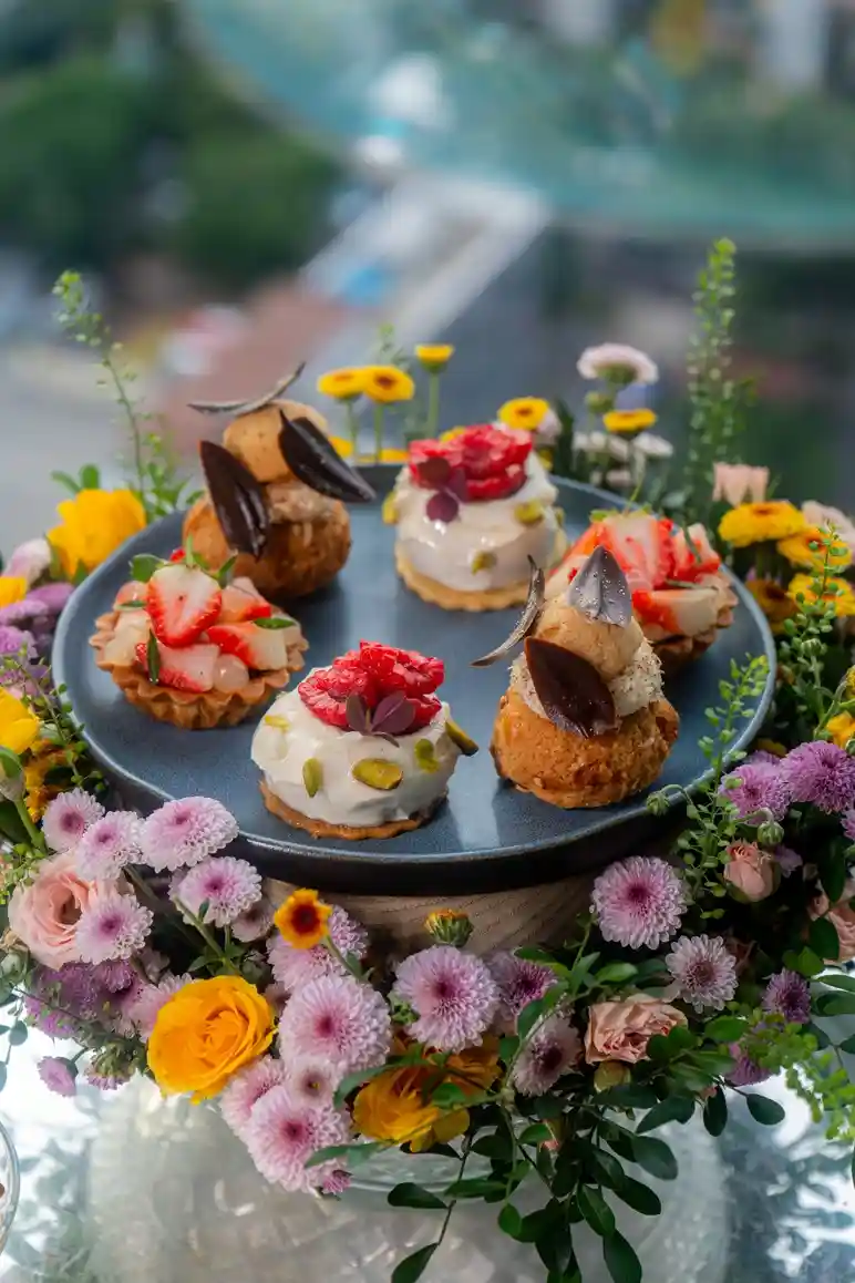 Matcha in Bloom Afternoon tea 