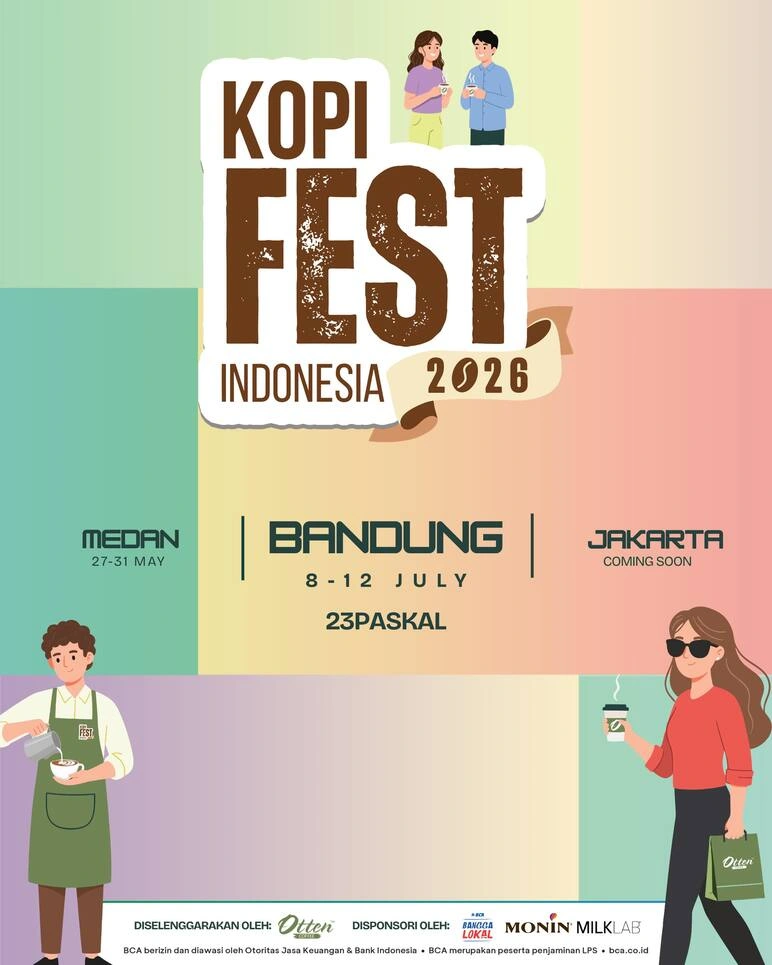 Kopi Fest Indonesia 2026 poster