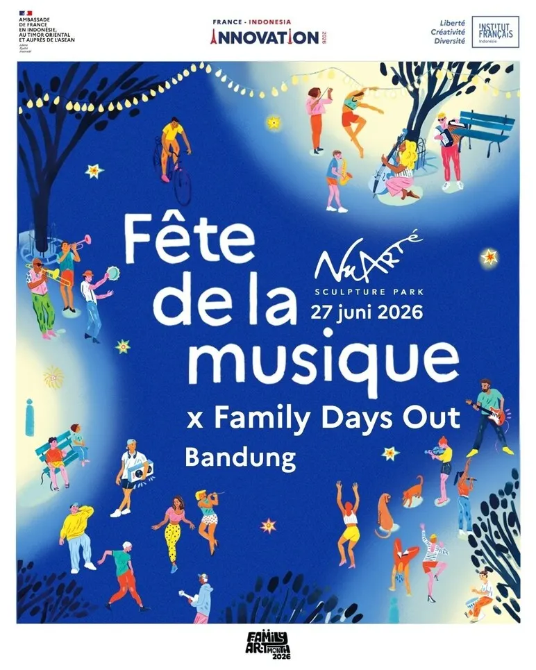 Fête de la Musique x Family Day Out Returns to Bandung at NuArt Sculpture Park
