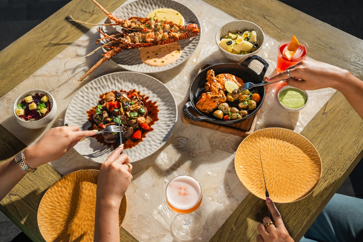 Delicious Menu on the table